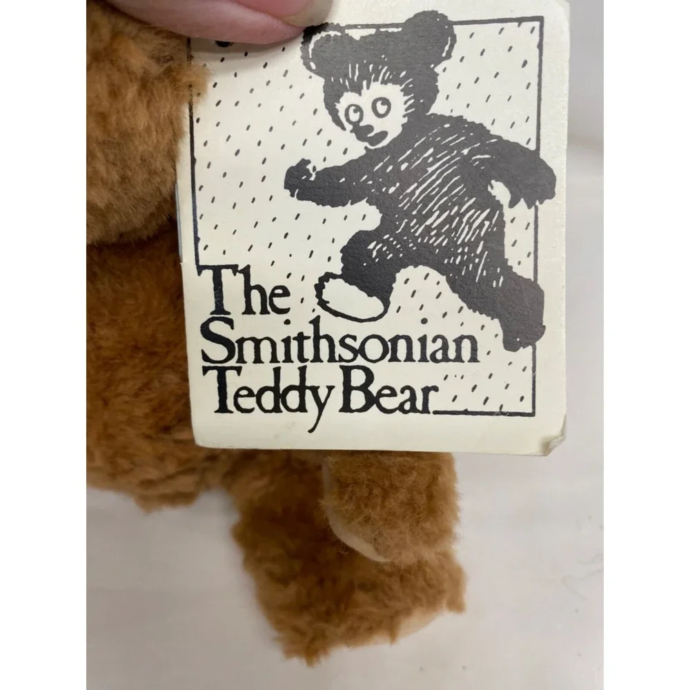 Smithsonian Teddy Bear Plush‎ Classic Brown Stuffed Animal Collectible